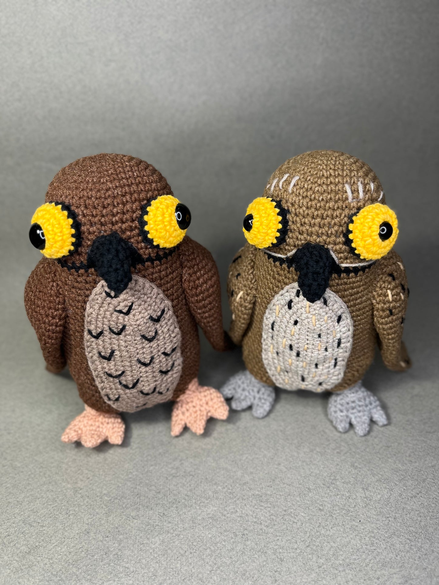 Potoo Bird Crochet Pattern, PDF in English