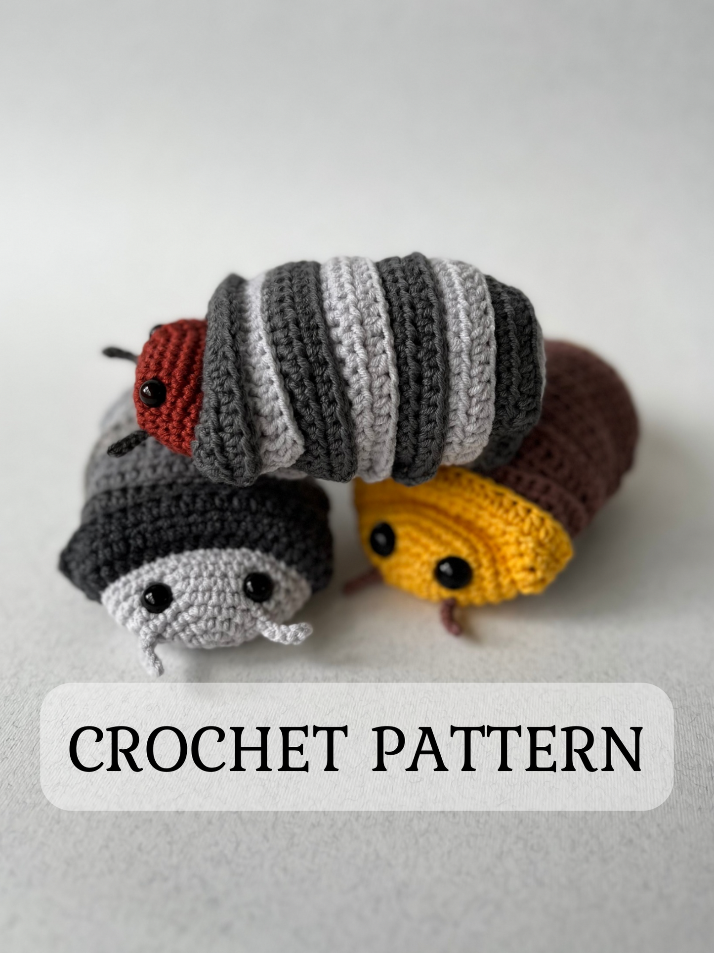 Little Woodlouse Crochet Pattern Video Tutorial