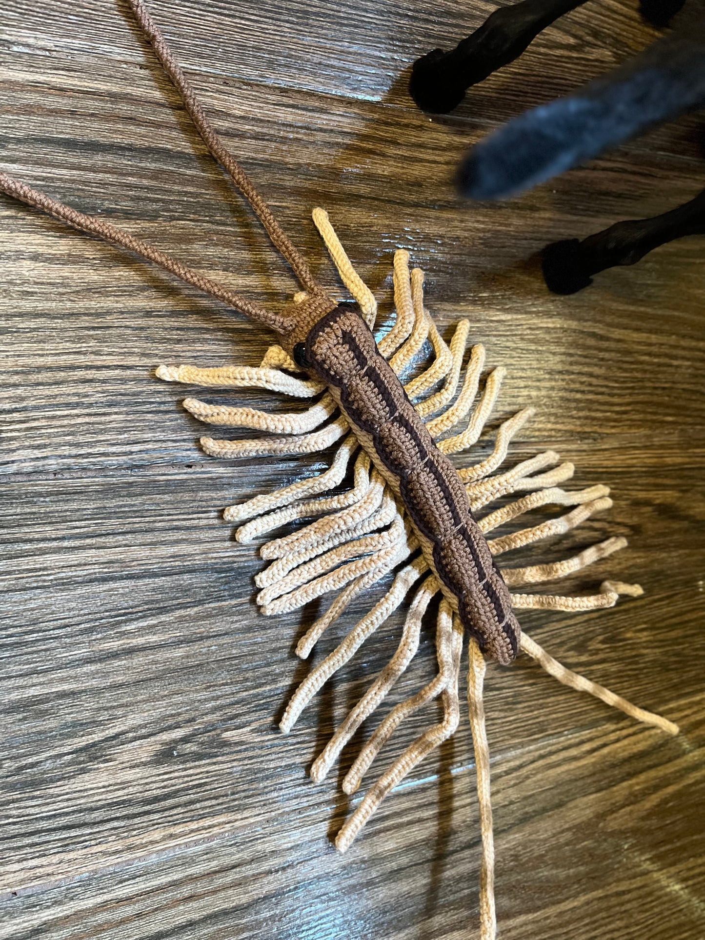 House Centipede Crochet Pattern