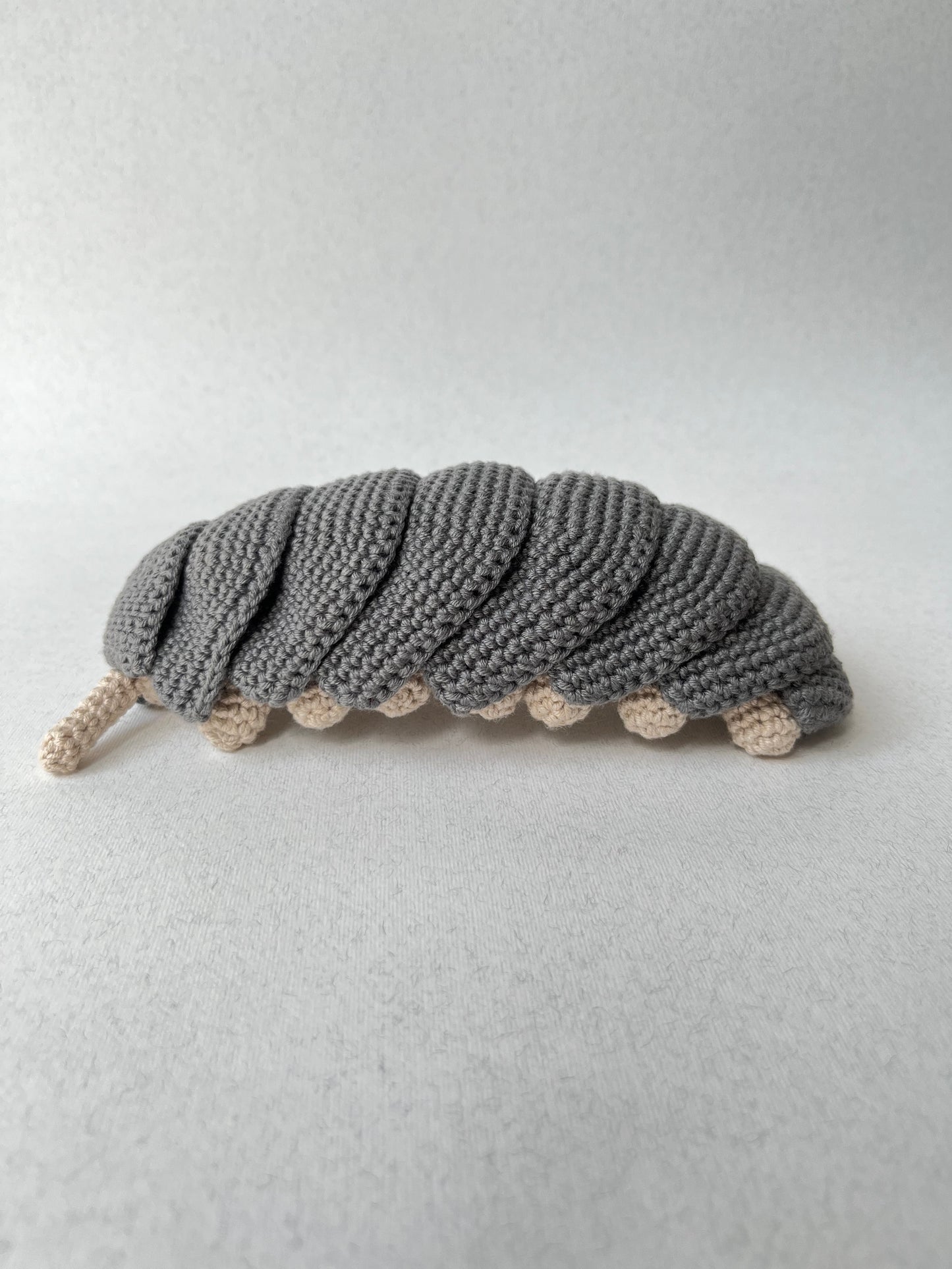 Roly Poly Pill Bug Crochet Pattern, Isopod Amigurumi, PDF File in English Language