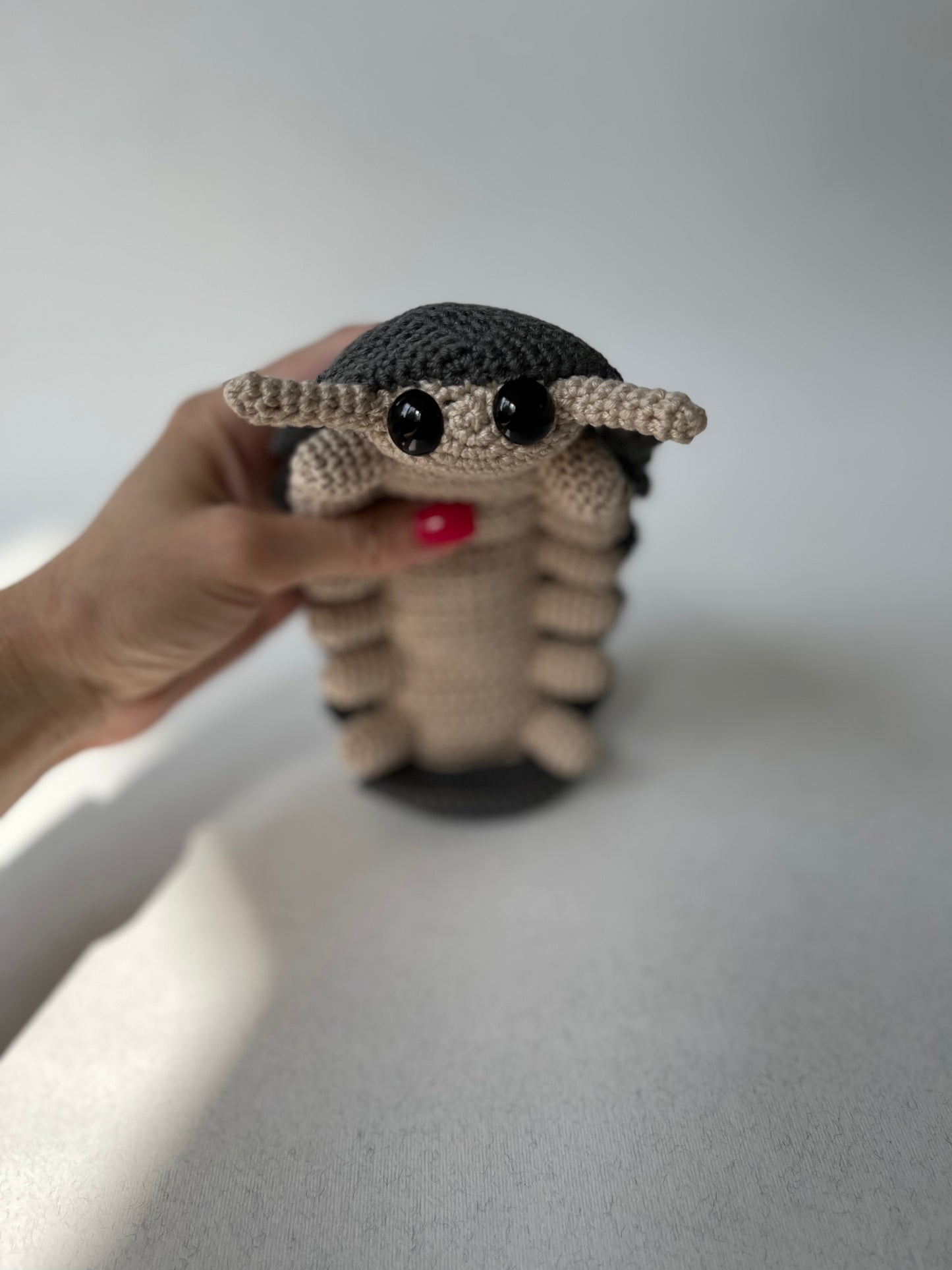 Roly Poly Pill Bug Crochet Pattern, Isopod Amigurumi, PDF File in English Language