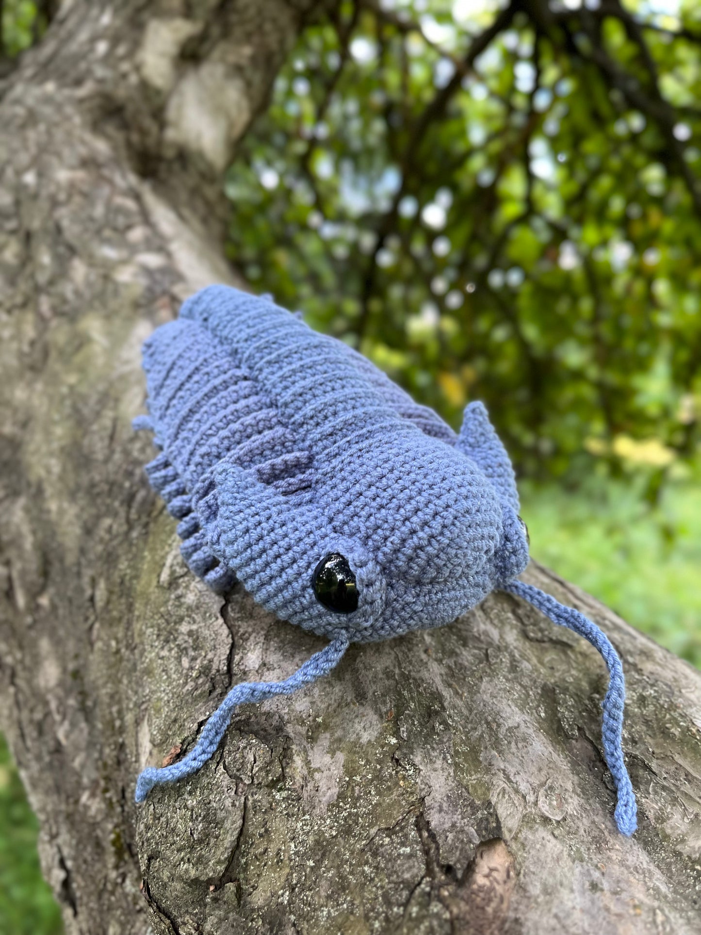 Trilobite Crochet Pattern, Amigurumi Trilobite, PDF file in English