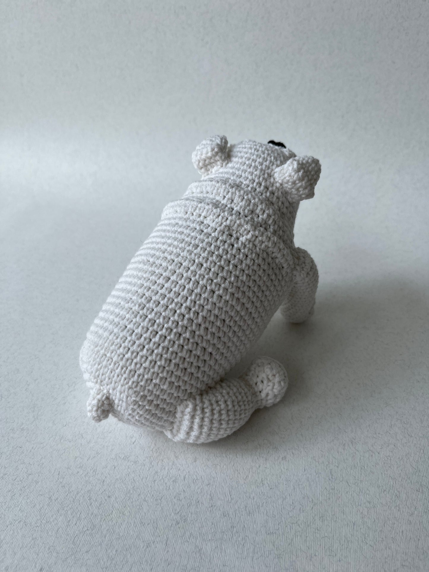 English Bulldog Crochet Pattern, Bulldog Amigurumi Toy, PDF file in English