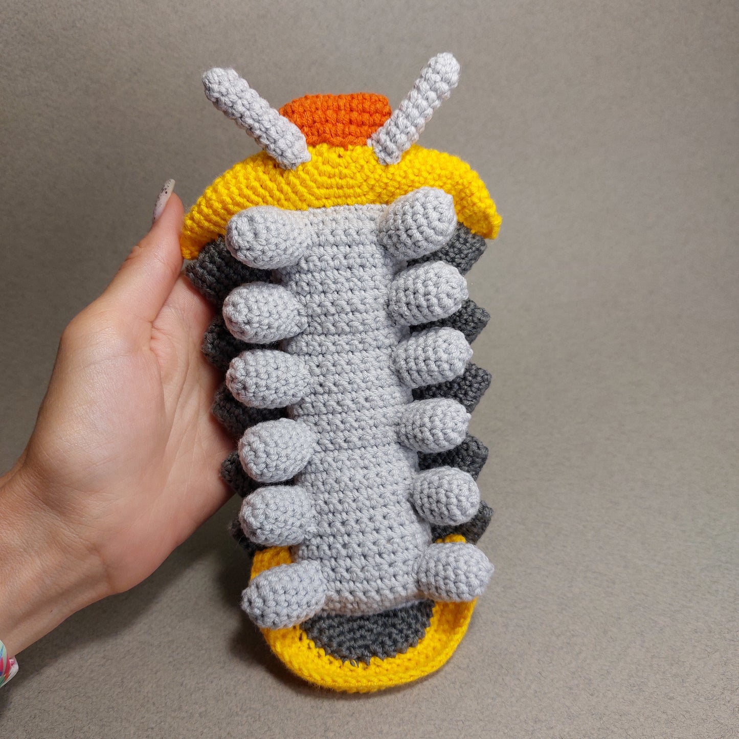 Rubber Ducky Isopod Crochet Pattern, Amigurumi Tutorial