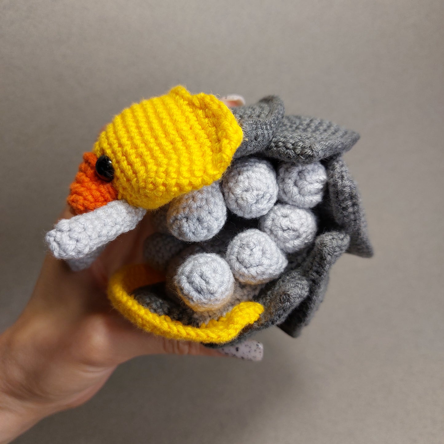 Rubber Ducky Isopod Crochet Pattern, Amigurumi Tutorial