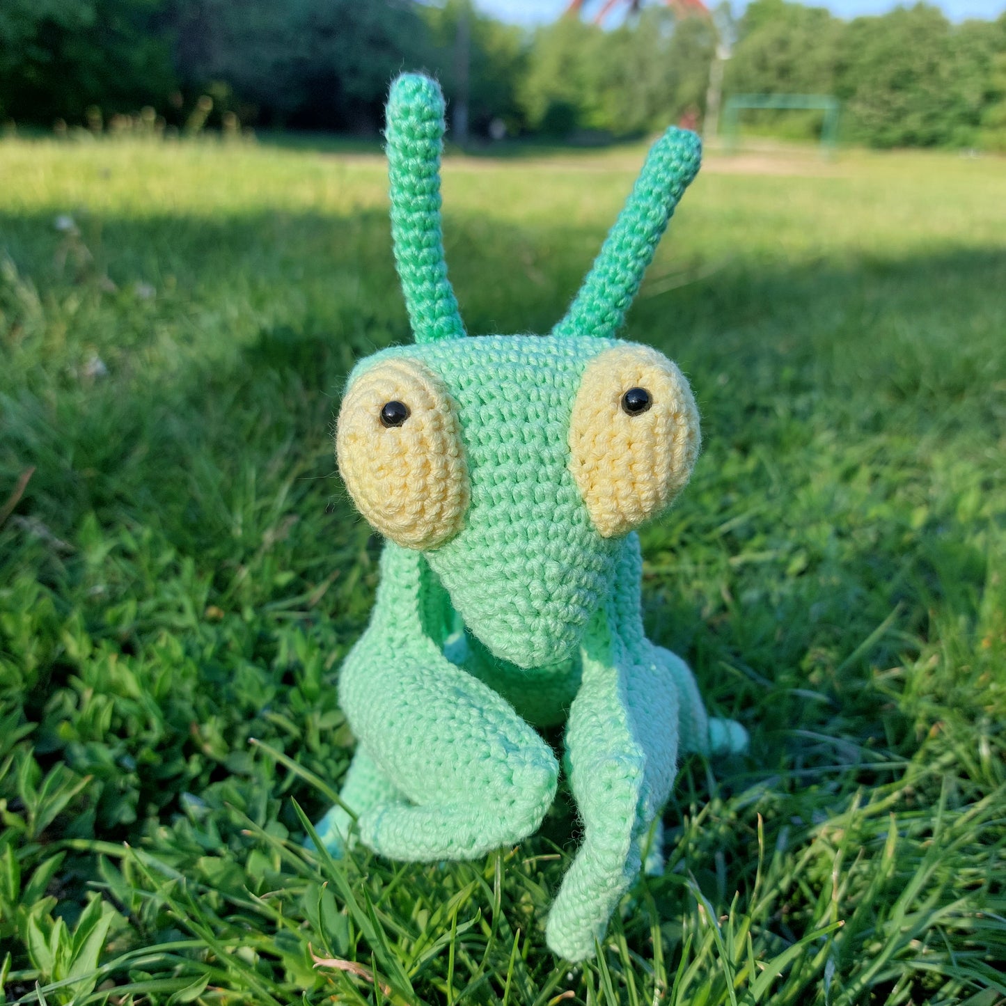 Praying Mantis Crochet Pattern, Amigurumi Praying Mantis Tutorial