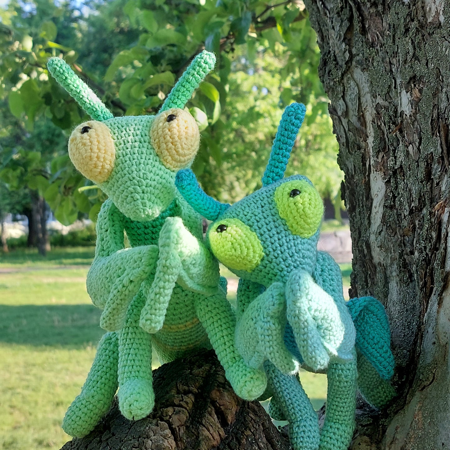 Praying Mantis Crochet Pattern, Amigurumi Praying Mantis Tutorial