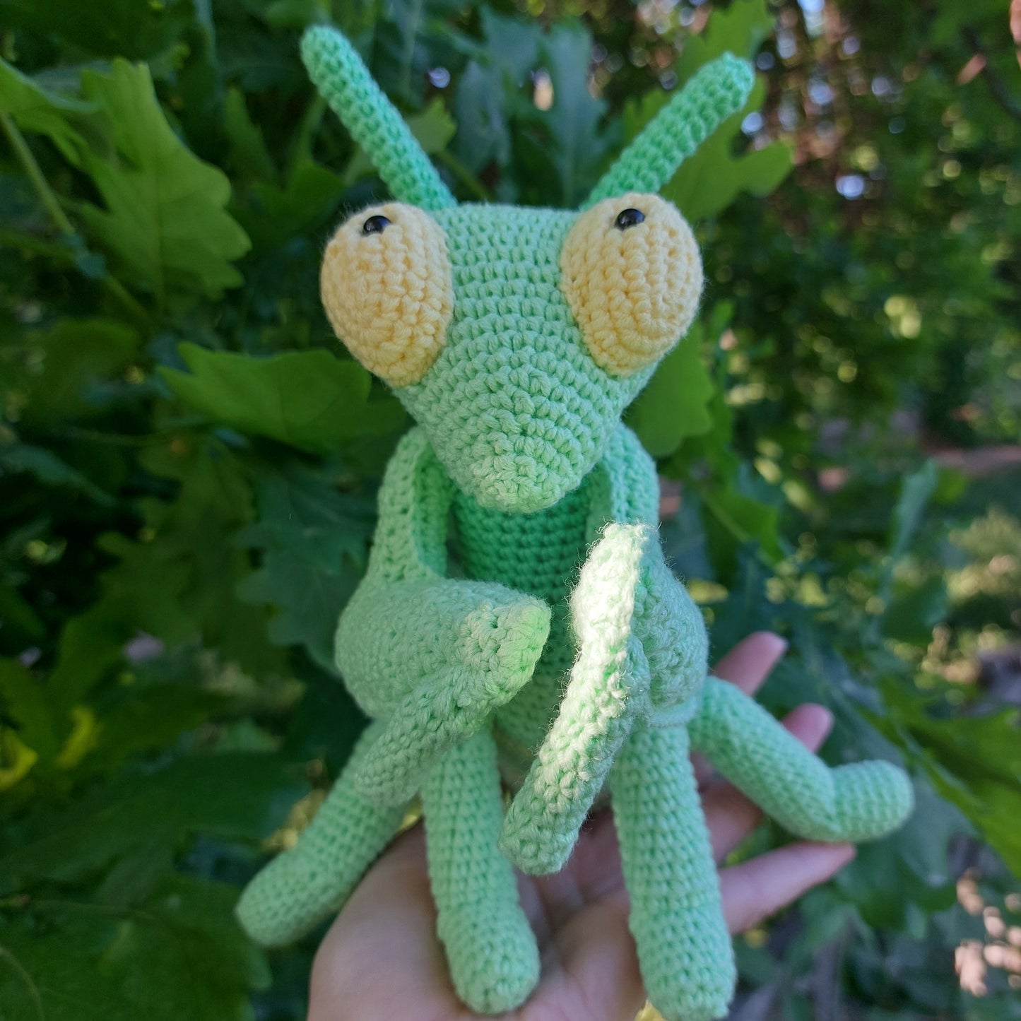 Praying Mantis Crochet Pattern, Amigurumi Praying Mantis Tutorial