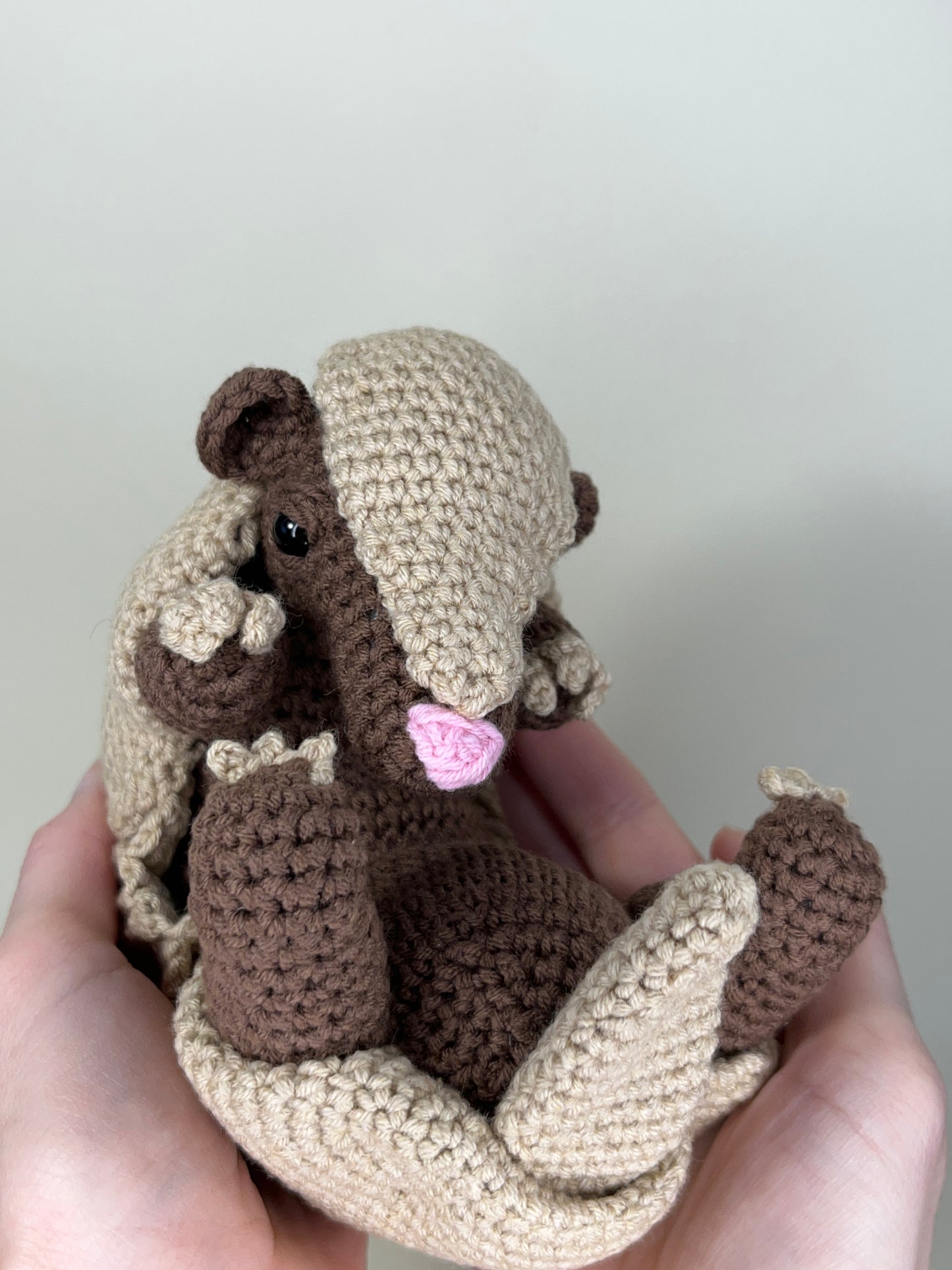 Armadillo Crochet Pattern, PDF file in English language