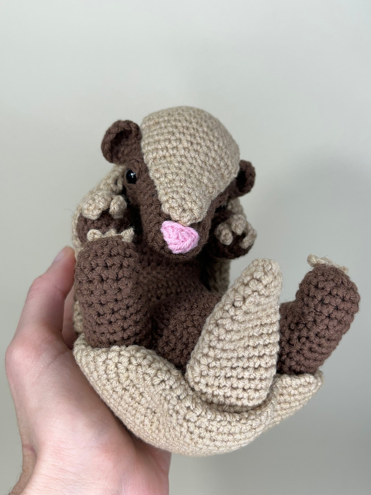 Armadillo Crochet Pattern, PDF file in English language