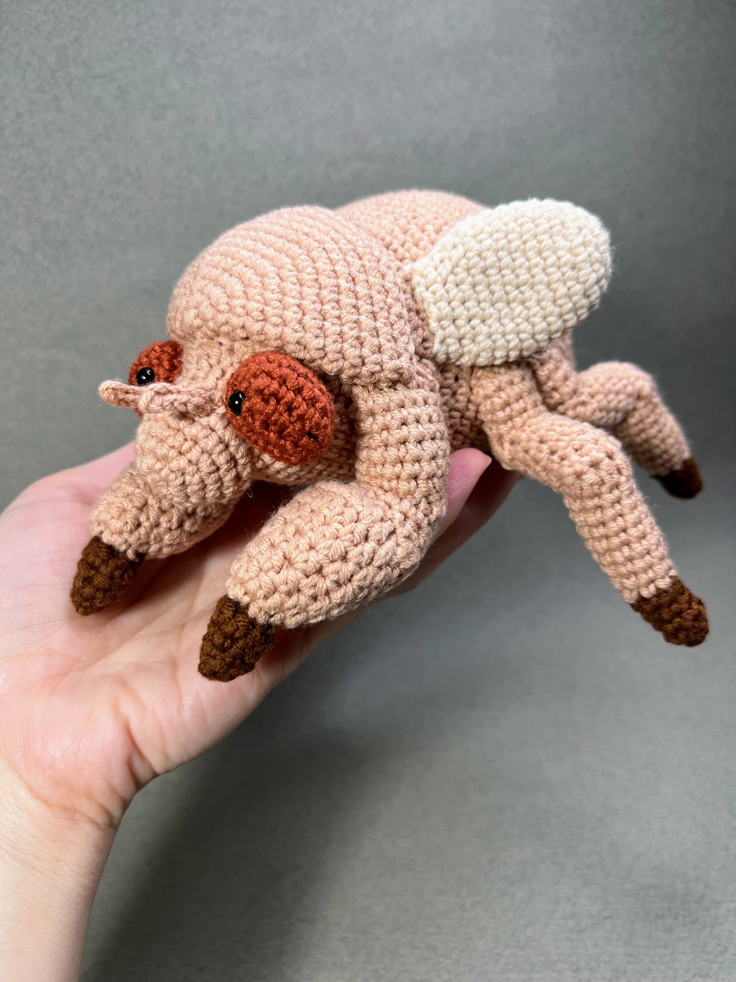 Cicada Nymph Crochet Pattern, Amigurumi Cicada Nymph Tutorial