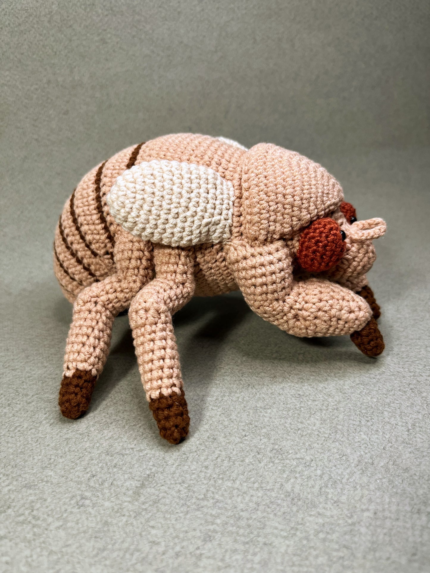 Cicada Nymph Crochet Pattern, Amigurumi Cicada Nymph Tutorial