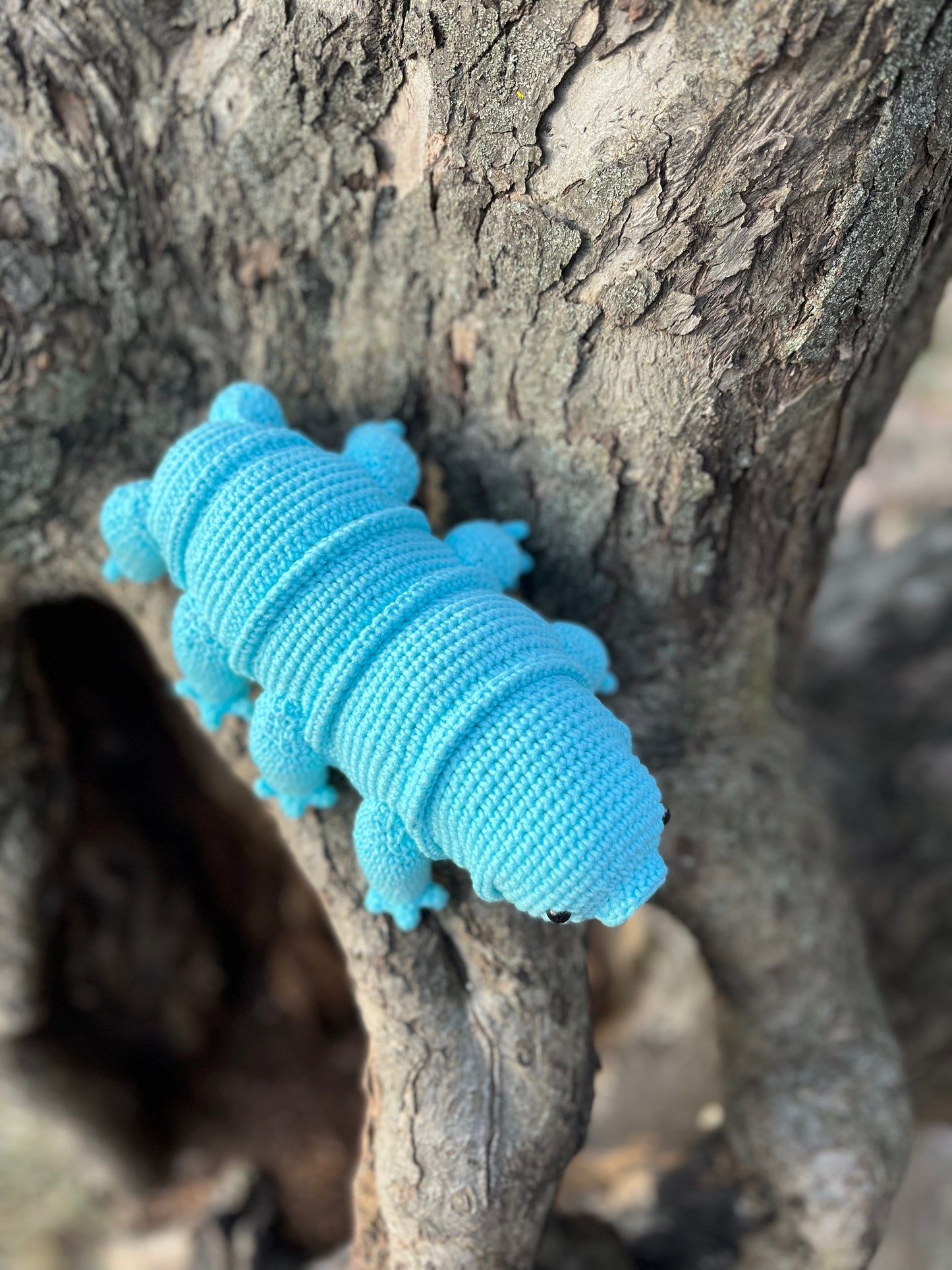 Tardigrade or Water Bear Amigurumi Crochet Pattern, PDF file in English language