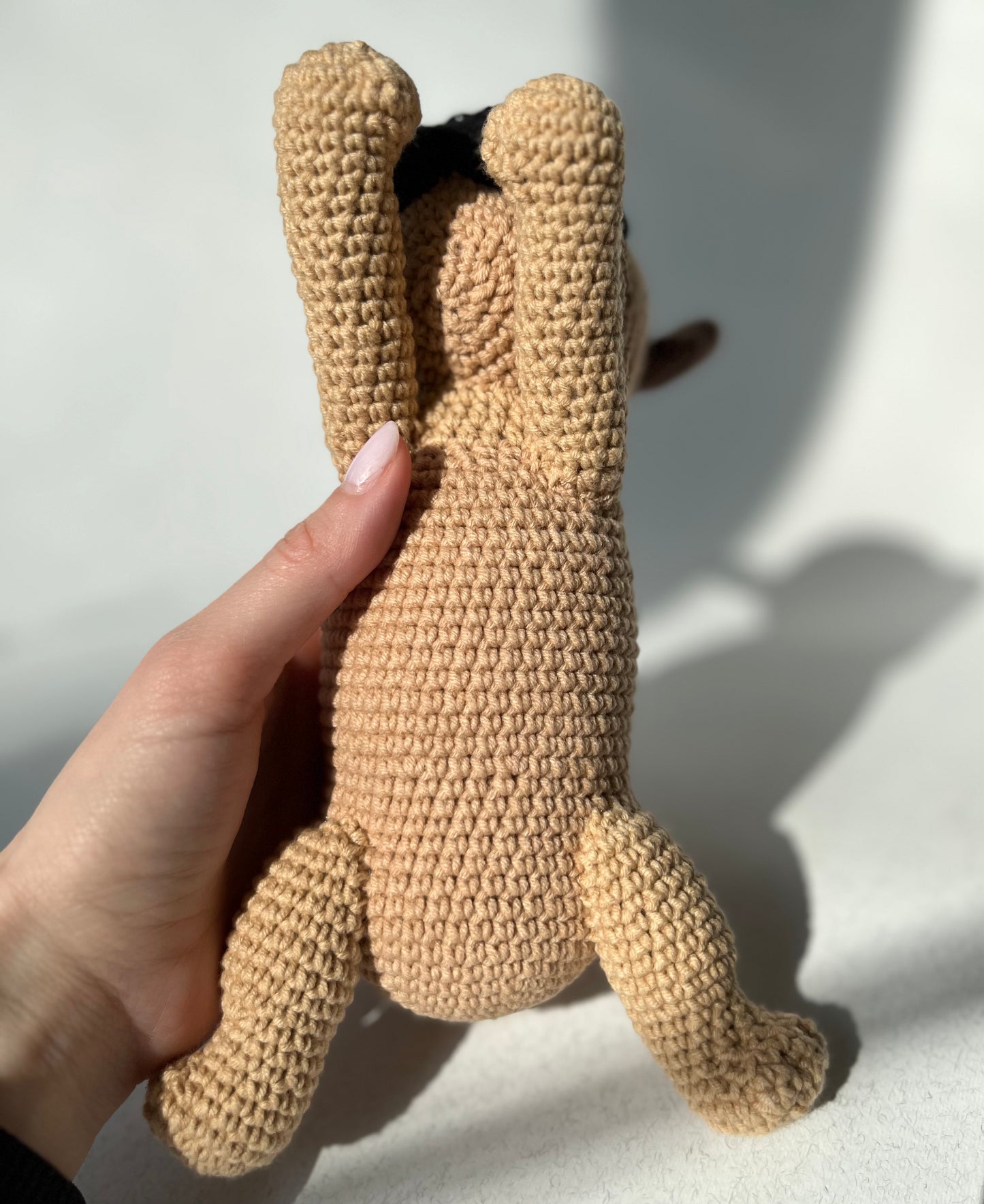 French Bulldog Puppy Crochet Pattern, Amigurumi Frenchie Tutorial