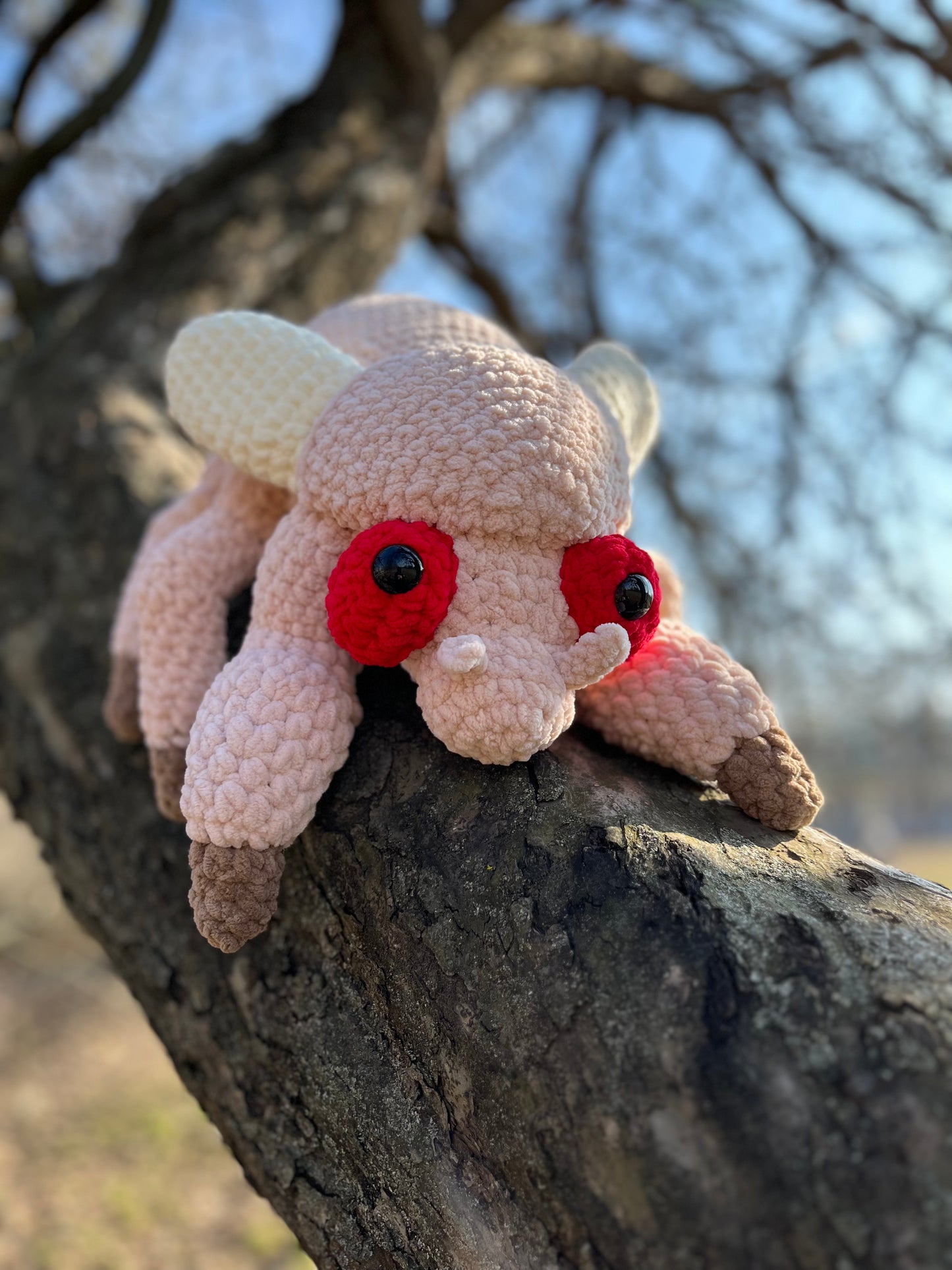 Cicada Nymph Crochet Pattern, Amigurumi Cicada Nymph Tutorial