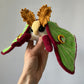 Luna Moth Crochet Pattern, Amigurumi Luna Moth