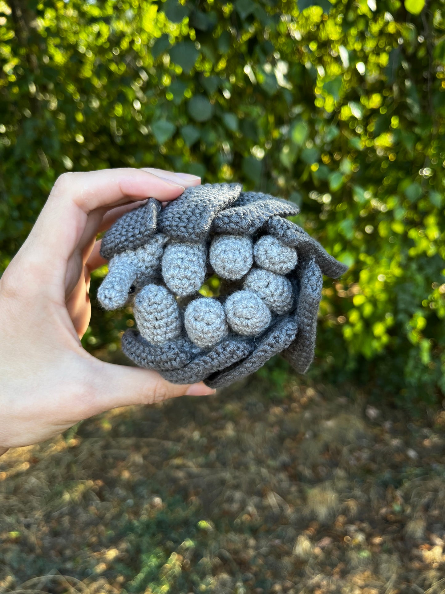 Roly Poly Pill Bug Crochet Pattern — Isopod Amigurumi PDF