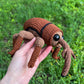 Acorn Weevil Crochet Pattern — Beetle Amigurumi PDF in English