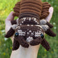 Hellgrammite Crochet Pattern PDF — Dobsonfly Larvae Amigurumi