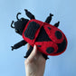 Red Firebug Crochet Pattern, True Bug Amigurumi Tutorial in English