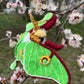 Luna Moth Crochet Pattern, Amigurumi Luna Moth