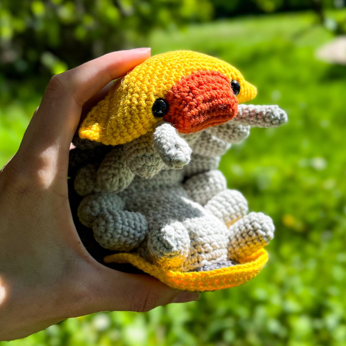 Rubber Ducky Isopod Crochet Pattern — Amigurumi PDF in English