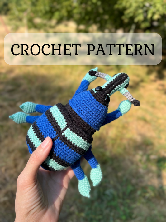 Blue Weevil Crochet Pattern