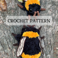 Fuzzy Bumblebee Crochet Pattern in English