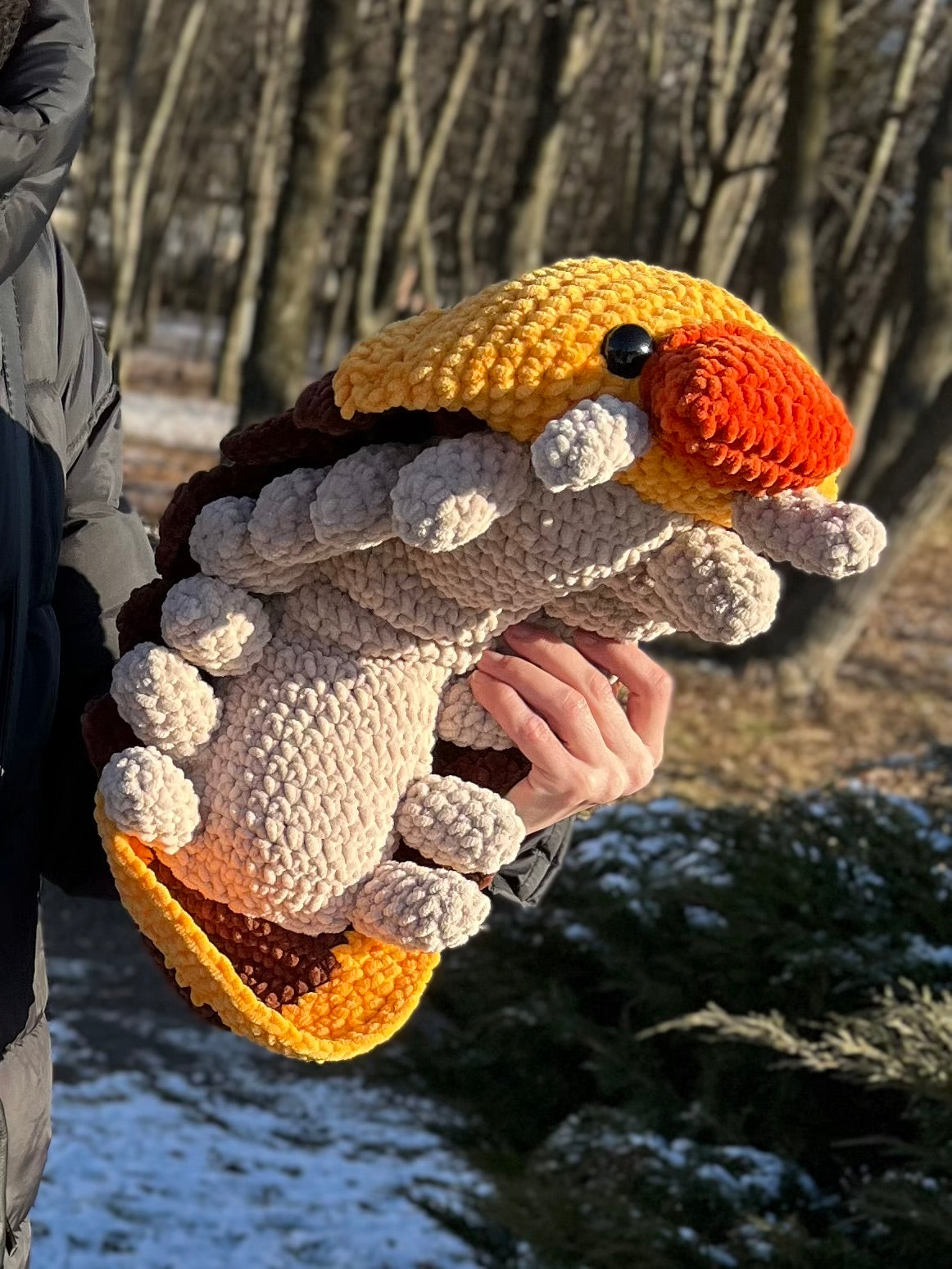 Rubber Ducky Isopod Crochet Pattern — Amigurumi PDF in English