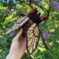 Cicada Crochet Pattern — Insect Amigurumi PDF in English