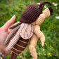 Mole Cricket Crochet Pattern - Realistic Insect Amigurumi PDF