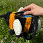 Bumblebee bag crochet pattern. Amigurumi fluffy bumblebee bag tutorial. English PDF
