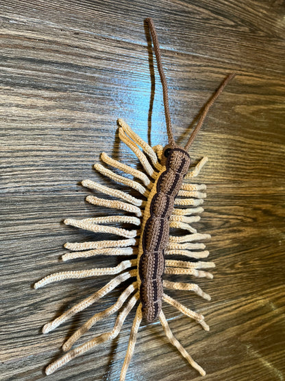 House Centipede Crochet Pattern