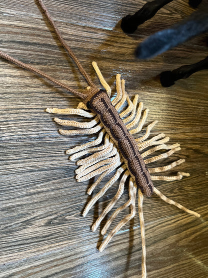 House Centipede Crochet Pattern