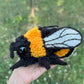 Fuzzy Bumblebee Crochet Pattern in English