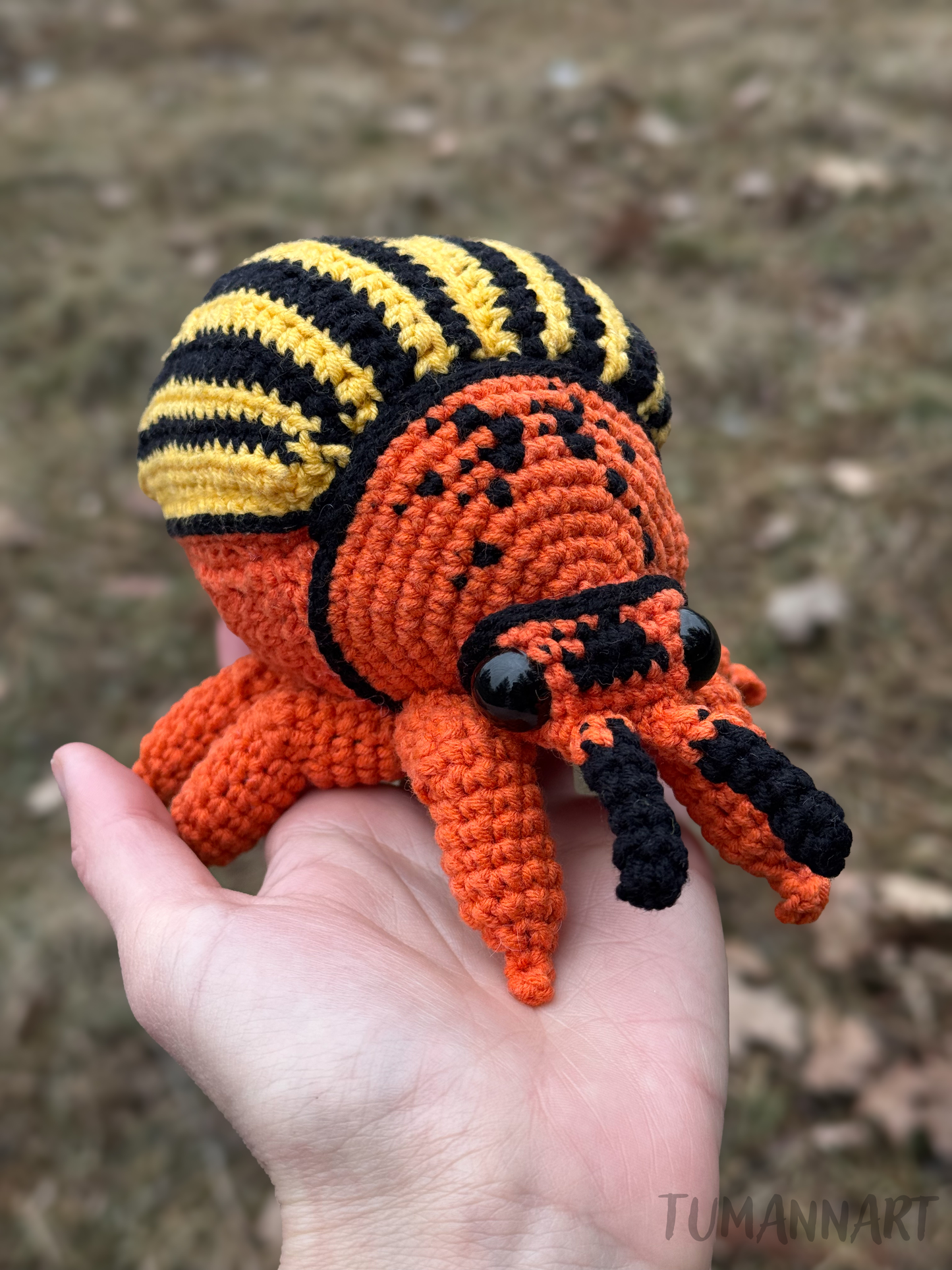 Colorado Beetle crochet pattern - Amigurumi PDF in English