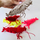 Shrimp or Prawn Crochet Pattern, Amigurumi Shrimp Tutorial