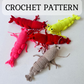 Shrimp or Prawn Crochet Pattern, Amigurumi Shrimp Tutorial