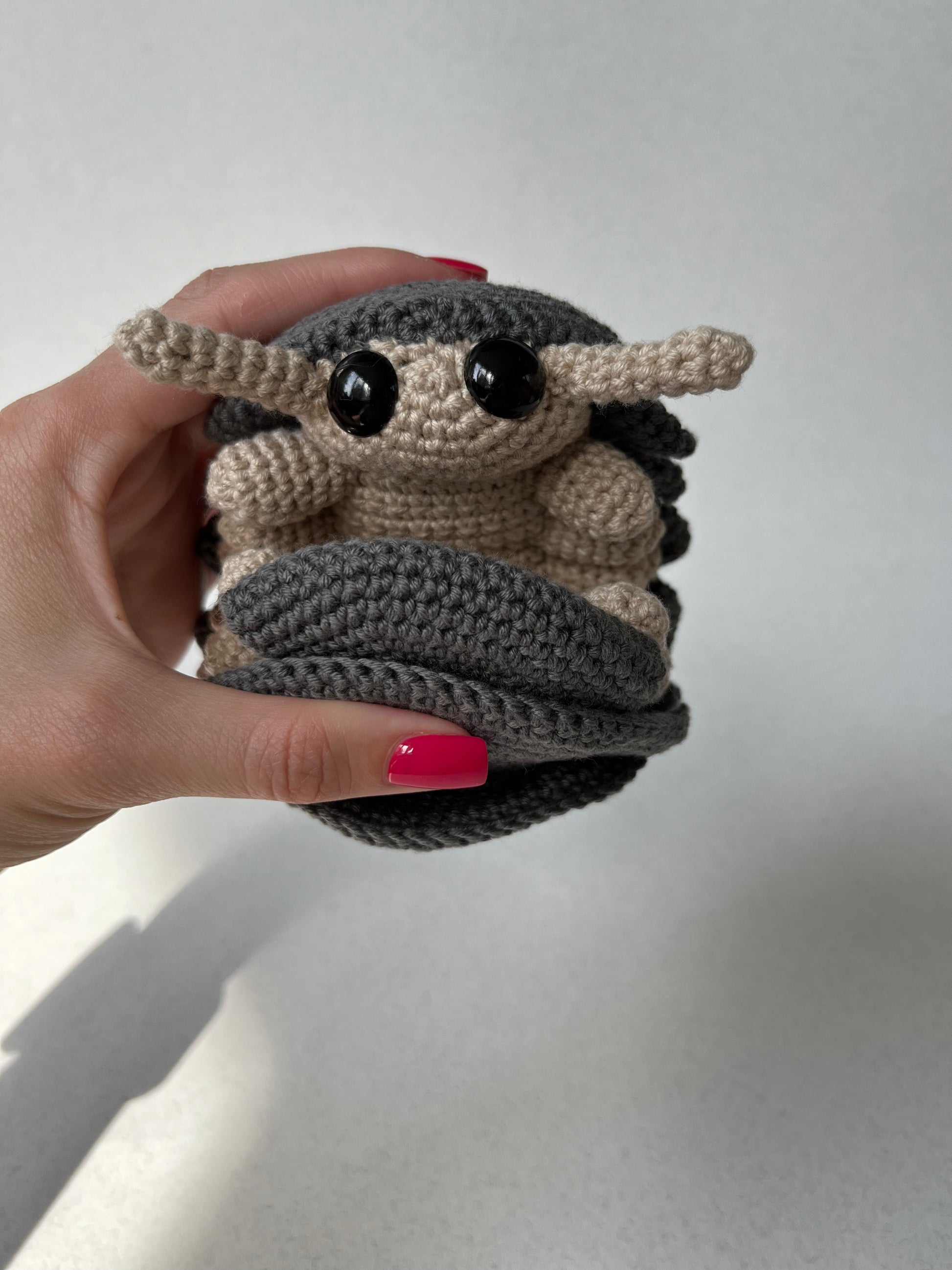 Roly Poly Bug Pattern Roly Poly Pill Bug Crochet Pattern, Isopod Amigurumi, PDF File in Engl ...