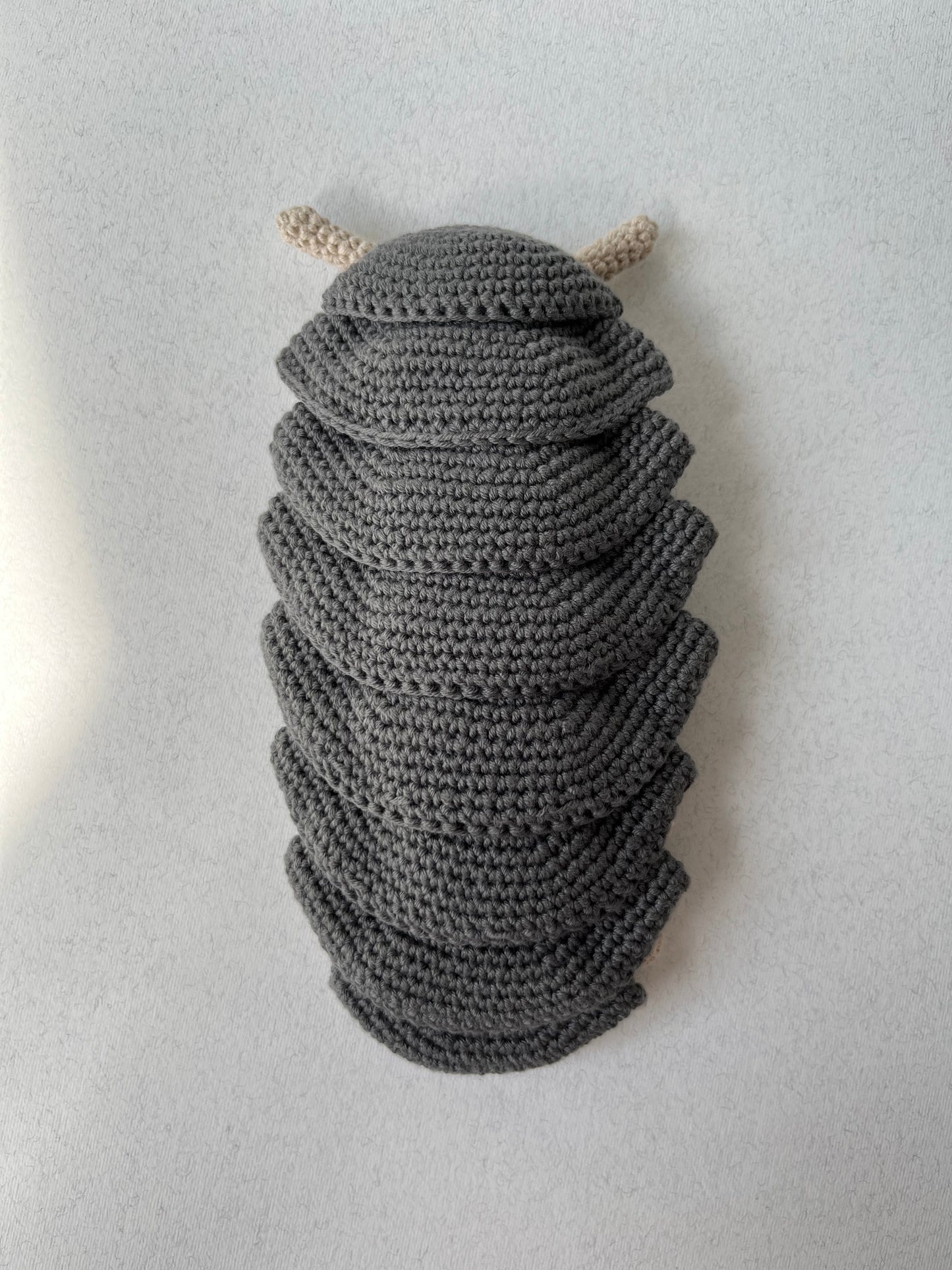 Roly Poly Pill Bug Crochet Pattern, Isopod Amigurumi, PDF File in English Language