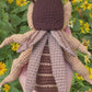 Mole Cricket Crochet Pattern - Realistic Insect Amigurumi PDF