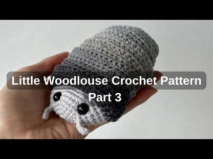 Little Woodlouse Crochet Pattern Video Tutorial