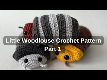 Little Woodlouse Crochet Pattern Video Tutorial