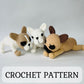 French Bulldog Puppy Crochet Pattern, Amigurumi Frenchie Tutorial