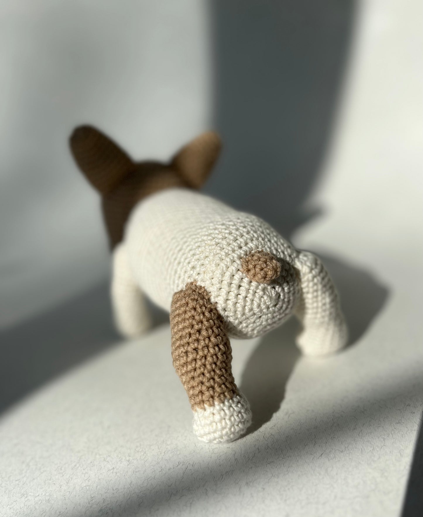 French Bulldog Puppy Crochet Pattern, Amigurumi Frenchie Tutorial